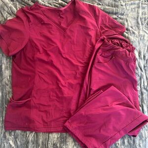 Pink scrub Set Cherokee